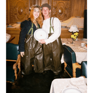 This photo was taken November 1st 1996 on the set of Titanic. You can request a personalized message that I will personally sign. All photos have been copyrighted.©